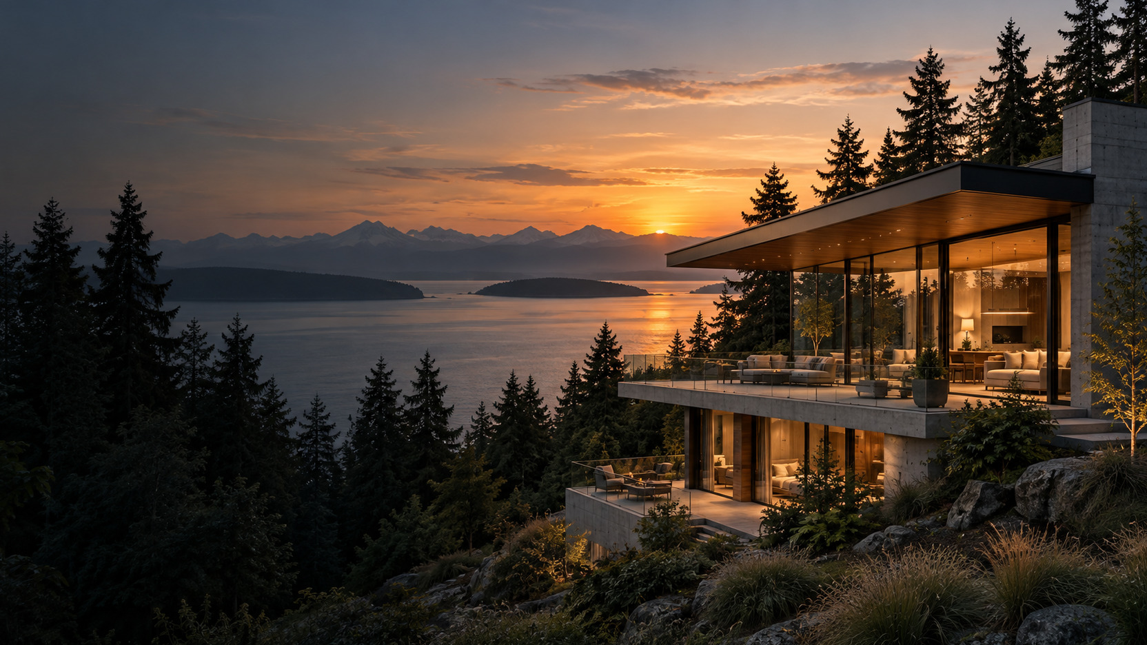 A modern retreat in Magnolia